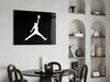 Air Jordan Glass Wall Art by Insigneart USA