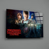 Stranger Things Poster Glass Wall Art by Insigneart USA