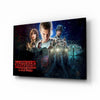 Stranger Things Poster Glass Wall Art by Insigneart USA