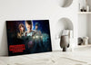 Stranger Things Poster Glass Wall Art by Insigneart USA