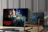 Stranger Things Poster Glass Wall Art by Insigneart USA