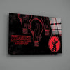 Stranger Things Poster Glass Wall Art by Insigneart USA