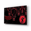 Stranger Things Poster Glass Wall Art by Insigneart USA