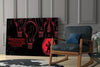 Stranger Things Poster Glass Wall Art by Insigneart USA