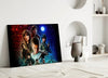 Stranger Things Poster Glass Wall Art by Insigneart USA