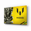 Messi Glass Wall Art by Insigneart USA