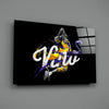 Los Angeles Lakers Glass Wall Art by Insigneart USA