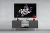 Los Angeles Lakers Glass Wall Art by Insigneart USA