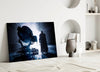 Batman Call Glass Wall Art by Insigneart USA