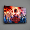 Stranger Things Poster Glass Wall Art by Insigneart USA