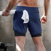 Camo Running Shorts Men Gym Sports Shorts 2 In 1 Quick Dry Workout Training Gym Fitness Jogging Short Pants Summer Men Shorts Men's Running Gym Shorts Breathable with Pockets Quick Dry Sportswear by Stevvex