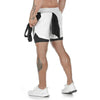 Camo Running Shorts Men Gym Sports Shorts 2 In 1 Quick Dry Workout Training Gym Fitness Jogging Short Pants Summer Men Shorts Men's Running Gym Shorts Breathable with Pockets Quick Dry Sportswear by Stevvex