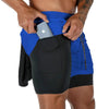 Camo Running Shorts Men Gym Sports Shorts 2 In 1 Quick Dry Workout Training Gym Fitness Jogging Short Pants Summer Men Shorts Men's Running Gym Shorts Breathable with Pockets Quick Dry Sportswear by Stevvex