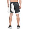Camo Running Shorts Men Gym Sports Shorts 2 In 1 Quick Dry Workout Training Gym Fitness Jogging Short Pants Summer Men Shorts Men's Running Gym Shorts Breathable with Pockets Quick Dry Sportswear by Stevvex