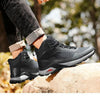 Camouflage Hiking Strong Breathable Non-slip Shoes Outdoor Men's Sports Shoes Waterproof Air Circulation Insole Ankle Support Non-Slip Lightweight For Outdoor Trekking Walking Shoes by Stevvex