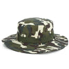 Camouflage Outdoor Bucket Hat Camping Hat Men Foldable Sun Cap Breathable Adjustable Bucket Cap for Men/Women Sports Sun Cap Unisex Fishing Hiking Travel Solid Color Hats by Stevvex