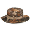 Camouflage Outdoor Bucket Hat Camping Hat Men Foldable Sun Cap Breathable Adjustable Bucket Cap for Men/Women Sports Sun Cap Unisex Fishing Hiking Travel Solid Color Hats by Stevvex