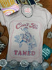 Can't Be Tamed Western Graphic Tee by Wild Junkie