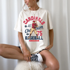 Cardinal Baseball Ivory Tee by Hey Jude Graphic Tees