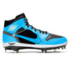 "Carolina Blue OW" Jordan 1 Retro Cleats by Stadium Custom Kicks