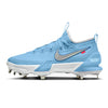 "Carolina Force OW" Nike Force Zoom Trout 9 Elite Cleats by Stadium Custom Kicks