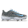 "Carolina Jungle" Nike Alpha Huarache Elite 4 Low Cleats by Stadium Custom Kicks