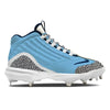 "Carolina" Nike Griffey 2 Cleats by Stadium Custom Kicks