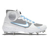 "Carolina Road" Nike Alpha Huarache Elite 3 Mid Cleats by Stadium Custom Kicks