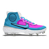 "Miami Cartoon" Nike Alpha Huarache Elite 3 Mid Cleats by Stadium Custom Kicks