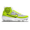 "Volt Cartoon" Nike Alpha Huarache Elite 3 Mid Cleats by Stadium Custom Kicks