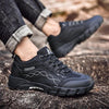 Casual Mens Outdoor Shoes Flat Durable Shoes Autumn Winter Classic Leather Sport Footwear Low Cut Boots Leather Walking Lightweight Breathable Modern Shoes For Walking by Stevvex