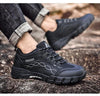 Casual Mens Outdoor Shoes Flat Durable Shoes Autumn Winter Classic Leather Sport Footwear Low Cut Boots Leather Walking Lightweight Breathable Modern Shoes For Walking by Stevvex