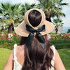 Casual Summer Hats For Women Foldable Hollow Out Hat Modern Women's Simple Vintage Comfortable Sun Hats Cute Women Wide Beach Hats Girl Outside Travel Hats by Stevvex