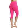 Casual Women's Yoga Pants Gym Fitness Sports Cropped Leggings Pocket Slim Pants Female Solid Color Women's Seamless Scrunch Legging Workout Leggings For Women Lift Tight Gym Yoga Home Pants by Stevvex
