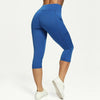Casual Women's Yoga Pants Gym Fitness Sports Cropped Leggings Pocket Slim Pants Female Solid Color Women's Seamless Scrunch Legging Workout Leggings For Women Lift Tight Gym Yoga Home Pants by Stevvex
