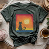 Cat Granny Square T-shirt by YarnMerch