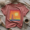 Cat Granny Square T-shirt by YarnMerch