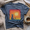 Cat Granny Square T-shirt by YarnMerch