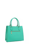 Nicole Lee USA Structured Tote Bag Monogram Print Pattern