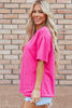 Bright Pink SUNSHINE ON MY MIND Graphic Tee