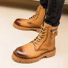 Leather Martin Boots by FitiqueFit