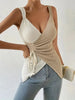 Women's V-neck Sleeveless Top by My Store