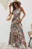 Elegant Floral Sleeveless Dress Lightweight & Feminine Summer Essential Beautiful Print Dress by Stevvex
