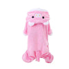 Fleece-lined Thermal Coral Fleece Pig Pet Costume Cat Clothes Small Dog by My Store