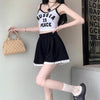 Loose-fitting A-line Wide-leg Hot Pants For Lounging And Working Out At Home by My Store