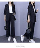 Long Sleeve Suit Jacket & Pants Two-Piece Set – 3 Colors, M–6XL by FitiqueFit