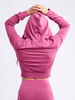 JupiterGear Athletic Zip-Up Crop Hoodie Jacket