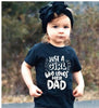Just A Dad Who Loves His Girl Parent-child T-shirt by My Store