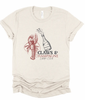 Claws & Champagne Lobster Club Bella Canvas Graphic Tee by Ocean & 7th