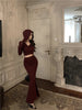 Fishtail Hip Skirt Suit Women